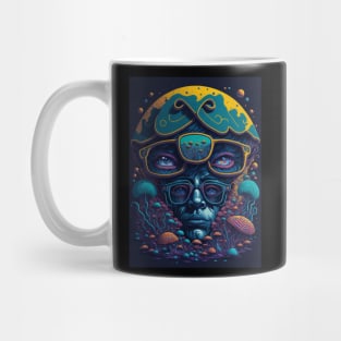 Techno Psy Shirt - Psychedelic Organism - Catsondrugs.com - #psychedelic #psychedelicart #trippy #psytrance #art #psy #trippyart #music #trance #rave #love #psychedelictrance #psyart #digitalart #psytranceworld #trancefamily Mug